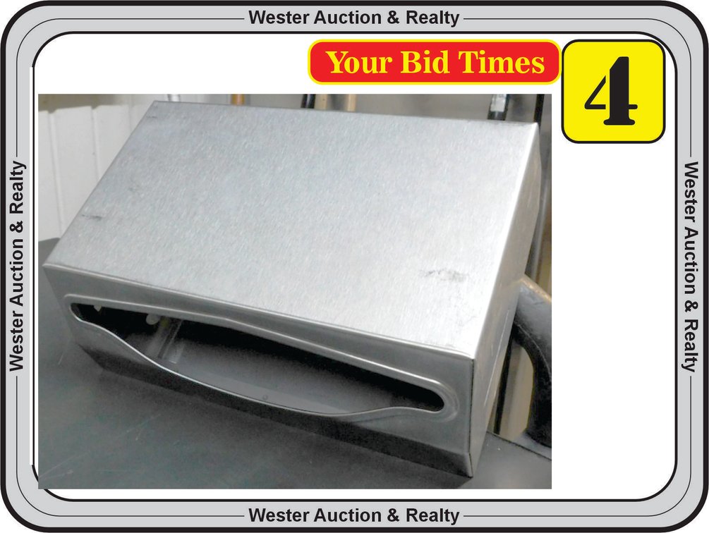 Wall Mounted Trifold Towel Dispenser