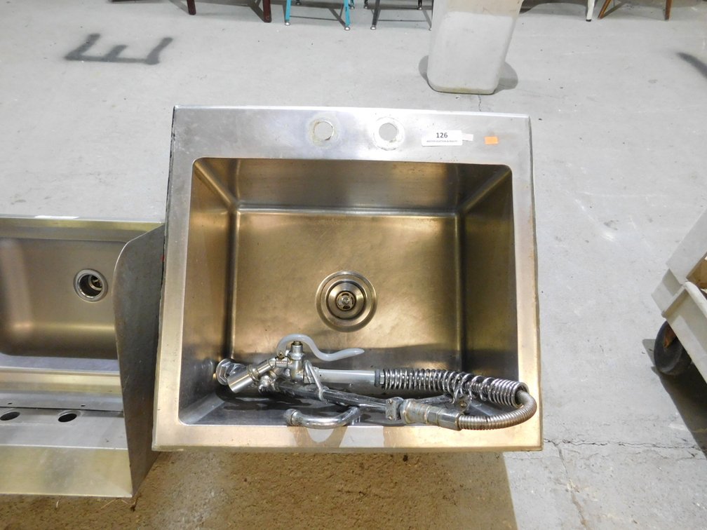 Drop In Sink with Combination Faucet