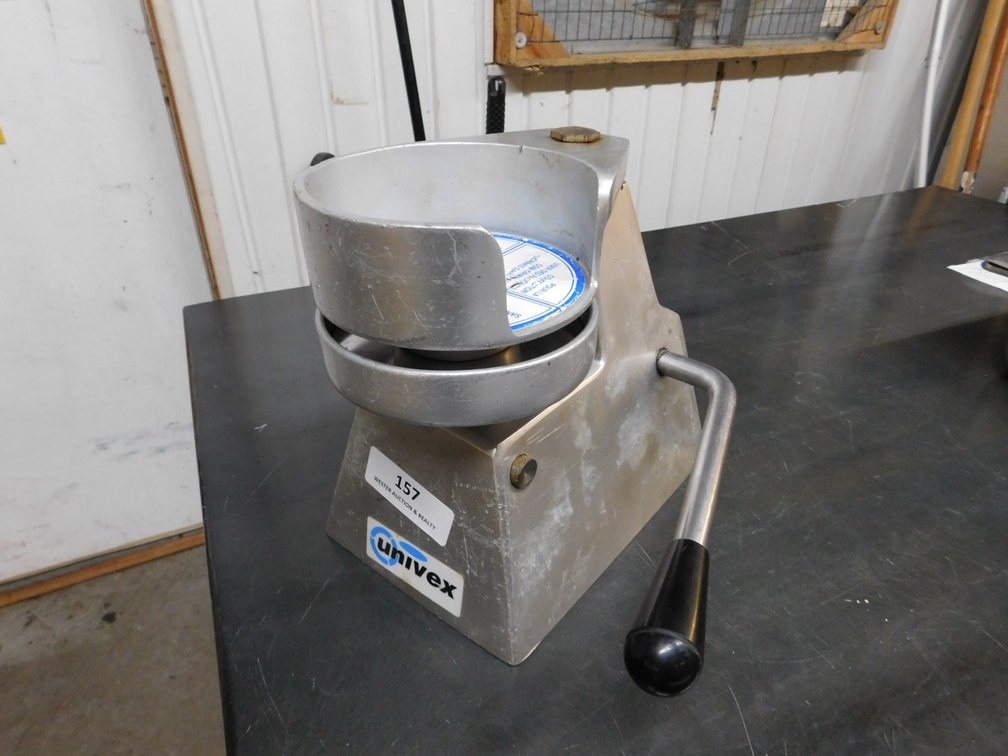 UNIVEX Hamburger Patty Press