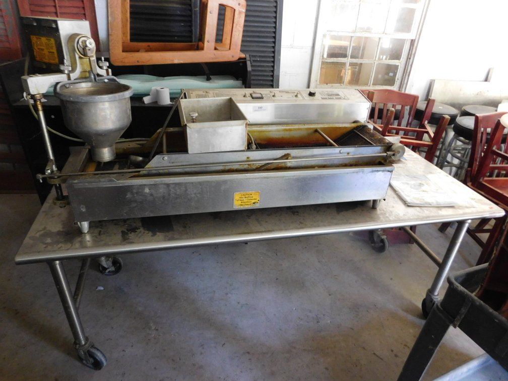 BELSHAW Donut Fryer on Table
