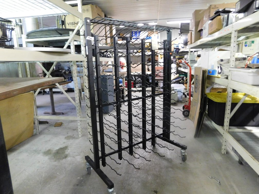 Rolling Wine Rack