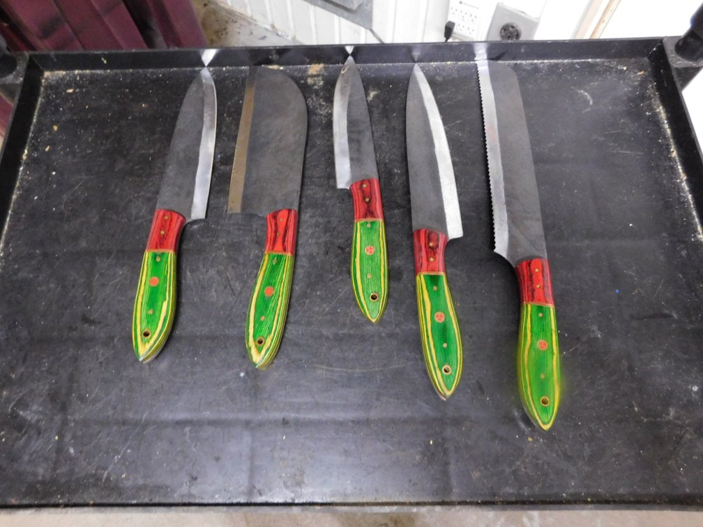 (5) Assorted Knives