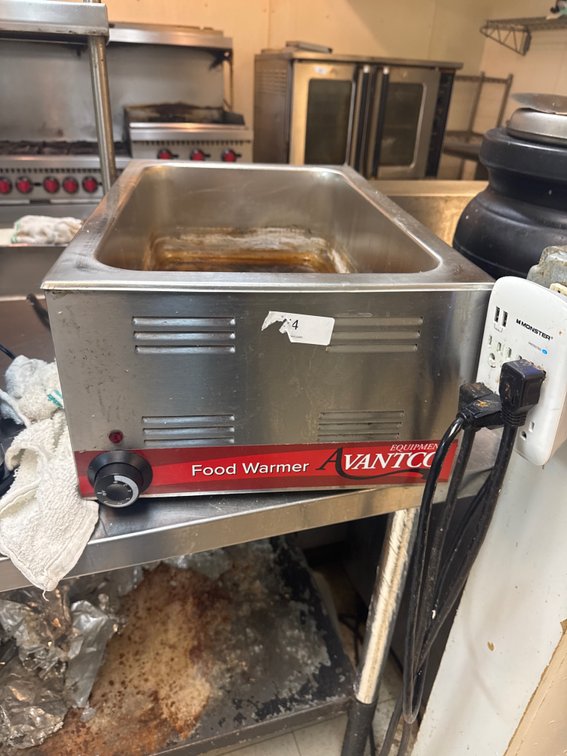 AVANTCO Full Size Food Warmer (WORKING)