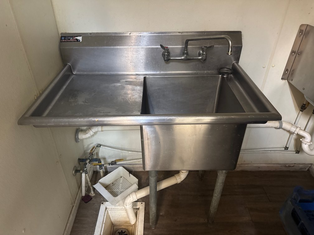 SS Prep Sink, 40 inch
