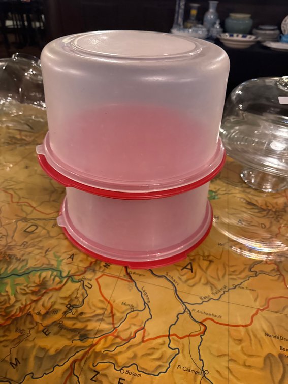 Plastic Cake Storage containers