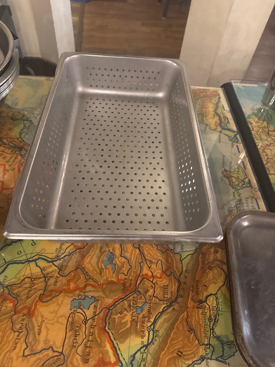 Full Size Perforated Steam Pan 4” Deep