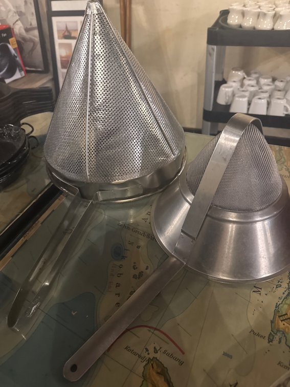 10 &12 Inch China Cap Strainer