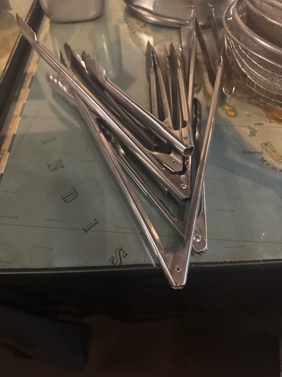 Assortment Of Tongs