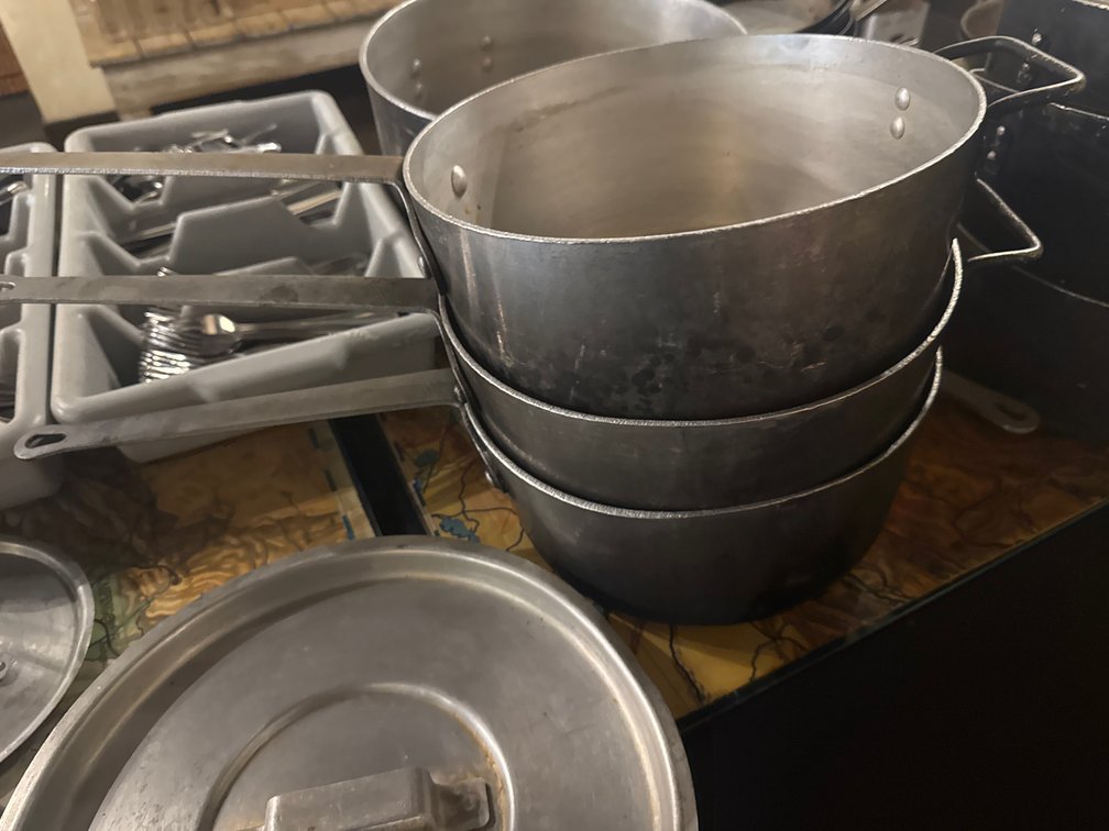 (3) 18 Qt Sauce Pans