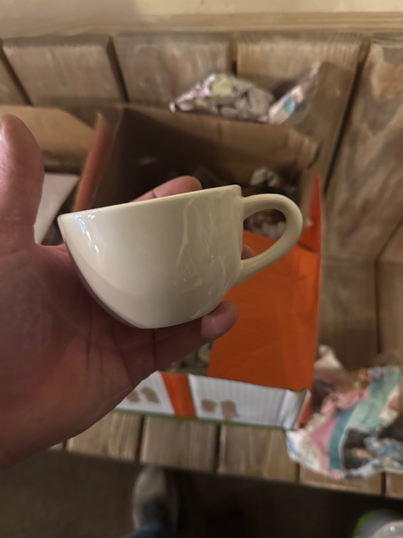 (24) Ceramic Tea Cups