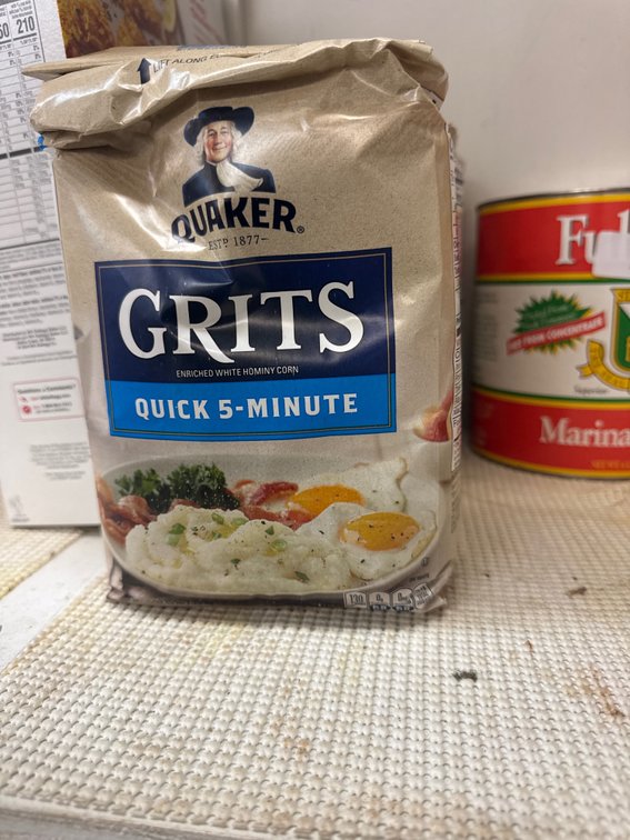 (3) 5lb Bags Of Grits