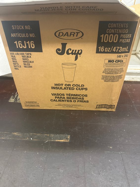 35-25 Ct Sleeves Of 16oz Cups