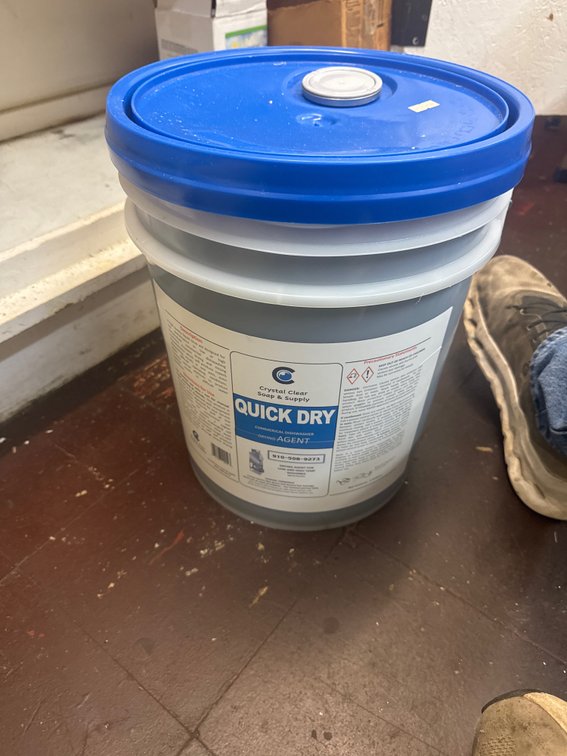 5Gal Quick Dry Dish Washer Cleaner