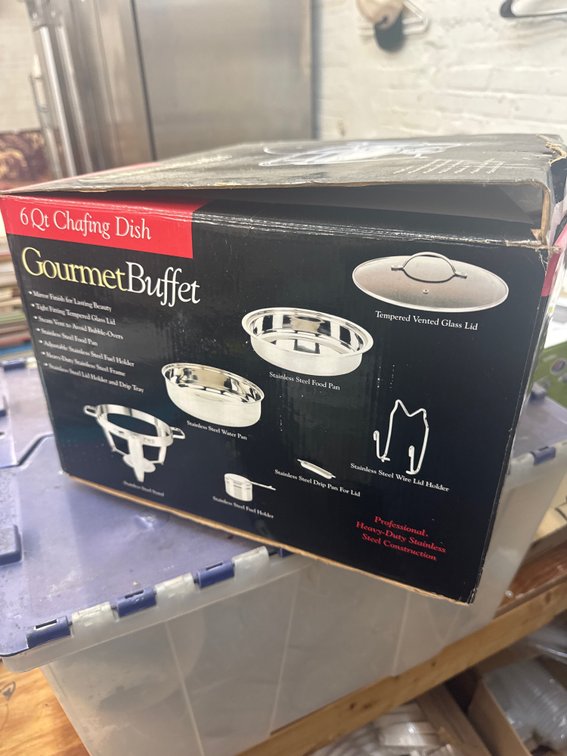 6Qt Chafing Dish New
