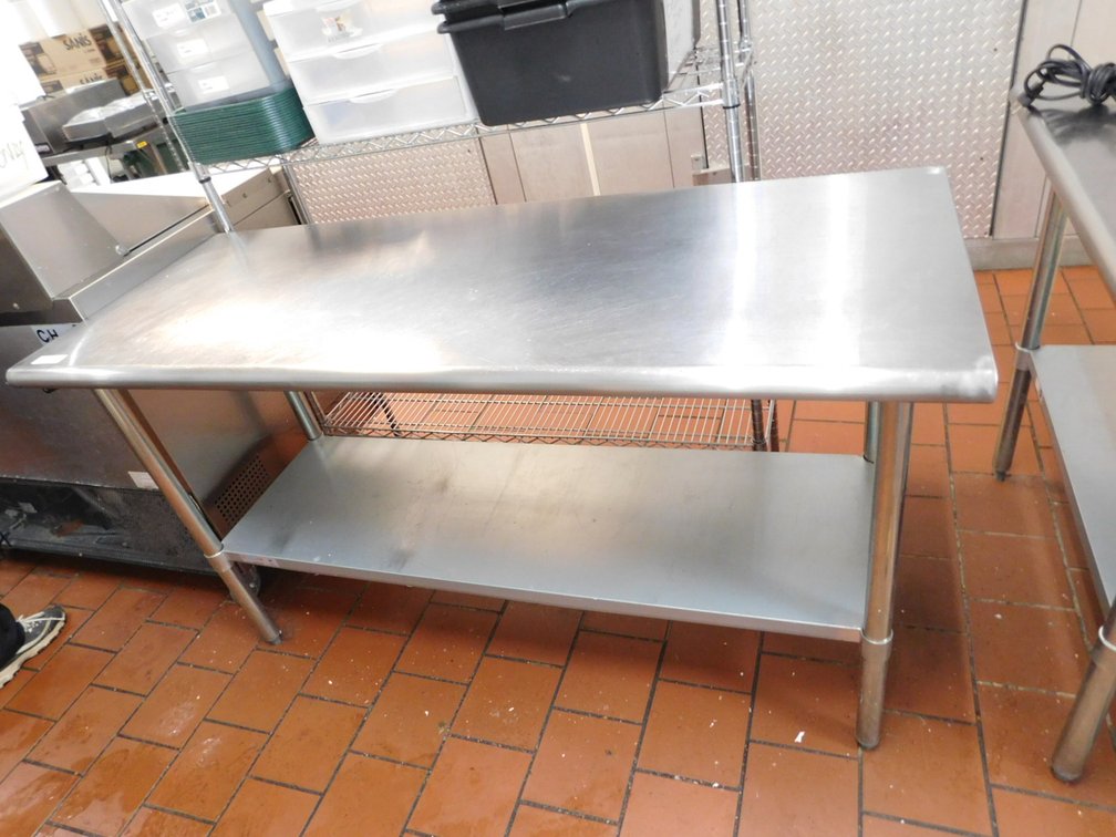 Stainless Top 60" Work Table