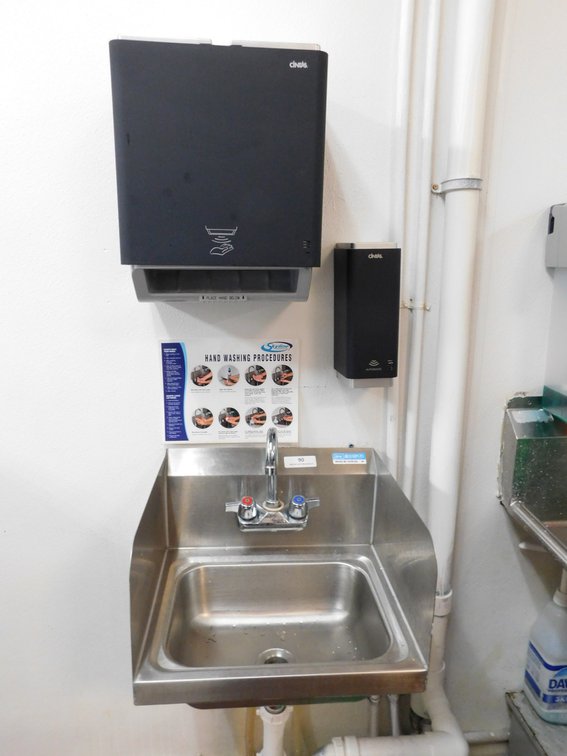 Hank Sink with Double Splash Guards