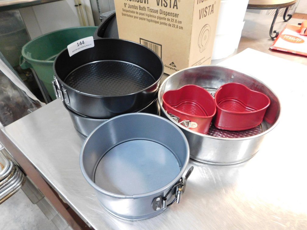 Assorted Cheesecake Pans