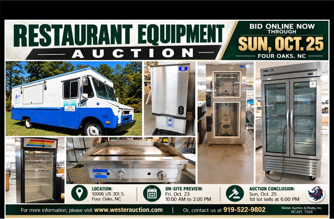 Restaurant Equipment Liquidation