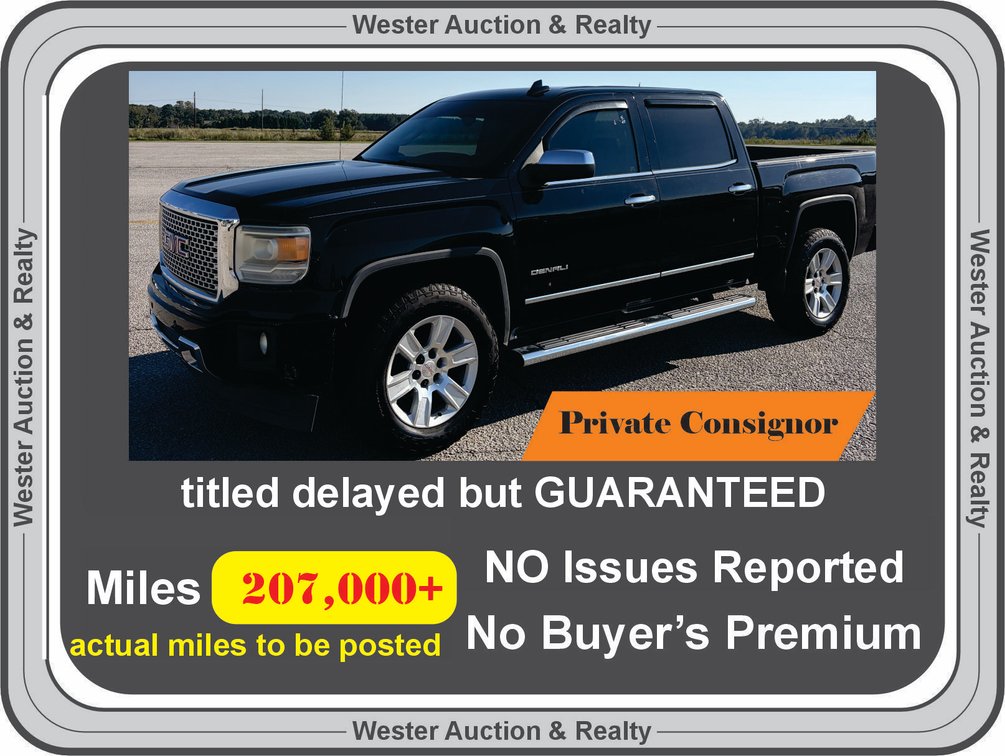 2015 GMC DENALI - VIN - 3GTU2WEC2FG208208