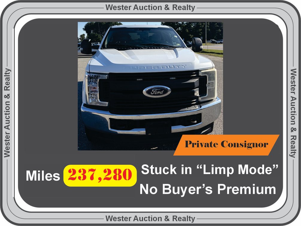 2017 FORD F-250 - VIN - 1FT7W2BT0HEC20401
