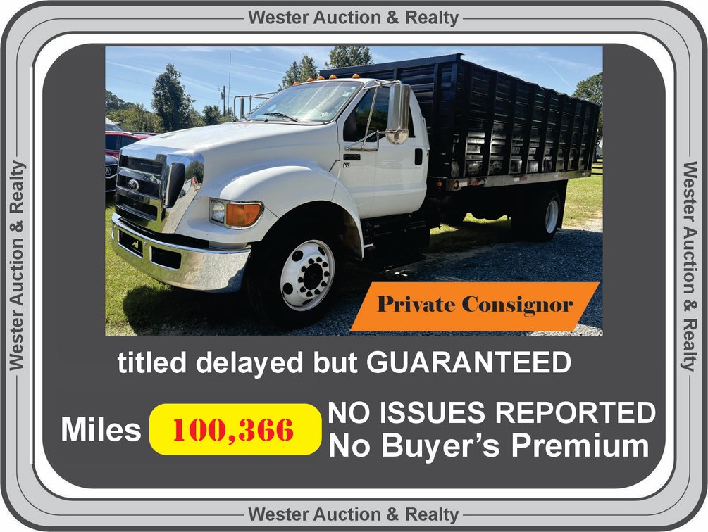 2013 FORD F-650 dump - VIN - 3FRNF6HP5DV014260