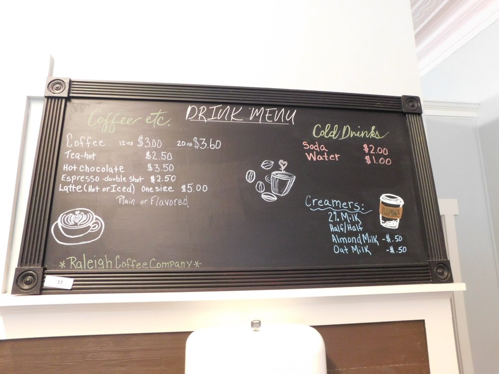 Chalk Board Wood Frame Sign 