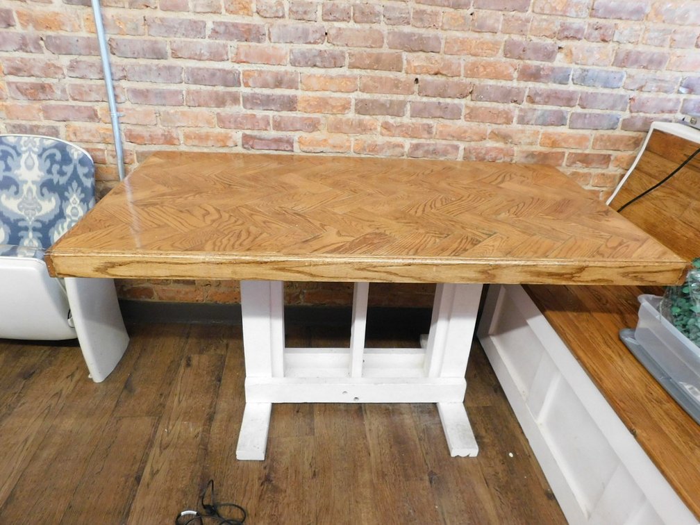 Wooden Farm Style Table 