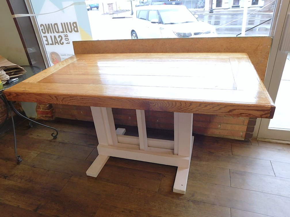 Wooden Farm Style Table 
