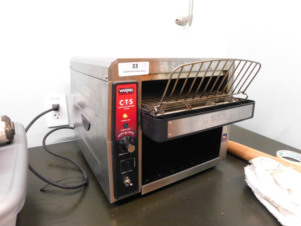 WARING Conveyor Top Toaster Oven  - WORKING 