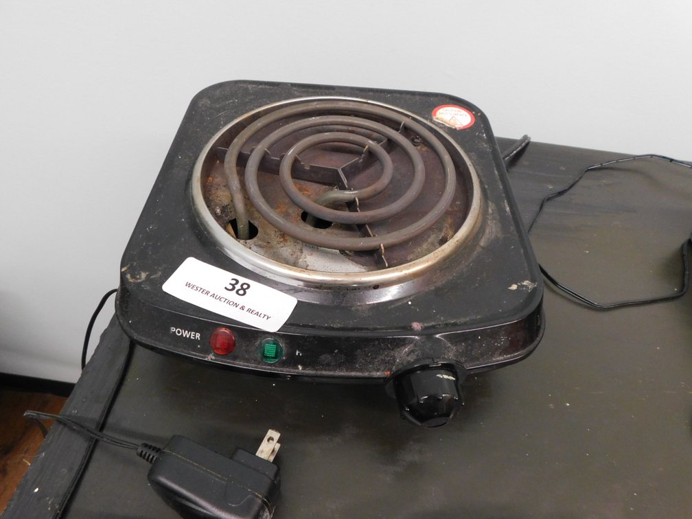 Household Single Burner Electric Hot Plate -Working 