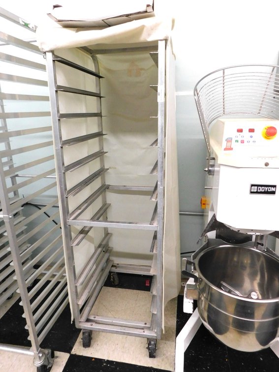 Full Size Aluminum Sheet pan Rack with Cover