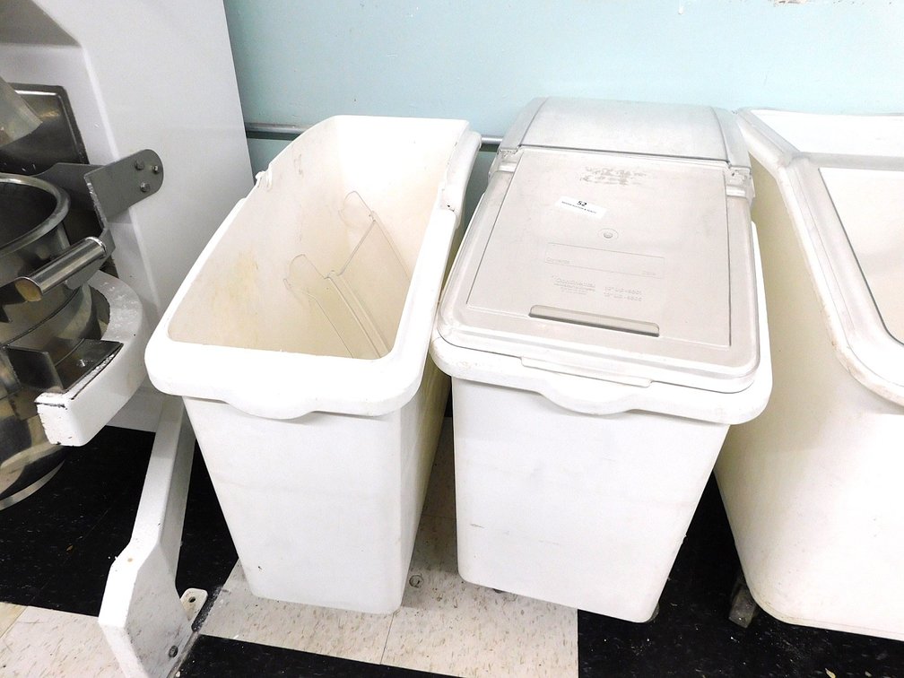 (2) Ingrediant Bins 