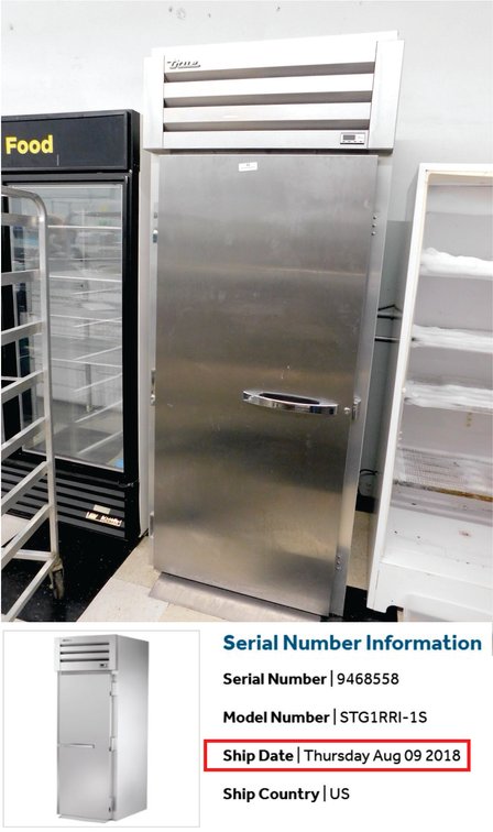TRUE Roll In Cooler - Working 