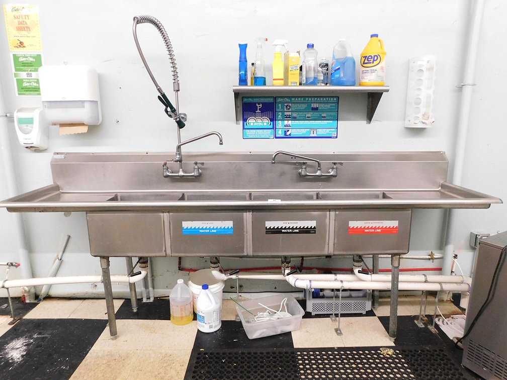 4 Compartment Sink 