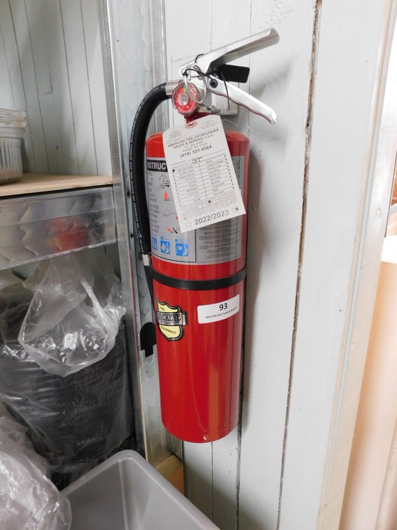 ABC Fire Extinquisher - Fully Charged 