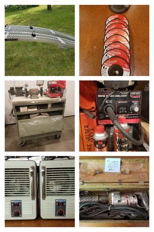 Image for Manitowish Waters July 28 ** Tools, Boats, Snowmobiles, SUV, Home Contents, Pool Table, Antiques, Sporting Goods & more!