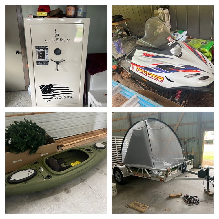 Image for Tomahawk, WI ** JD Backhoe, Zero Turn Mower, Tools, Guns, Trailer, Sporting Goods