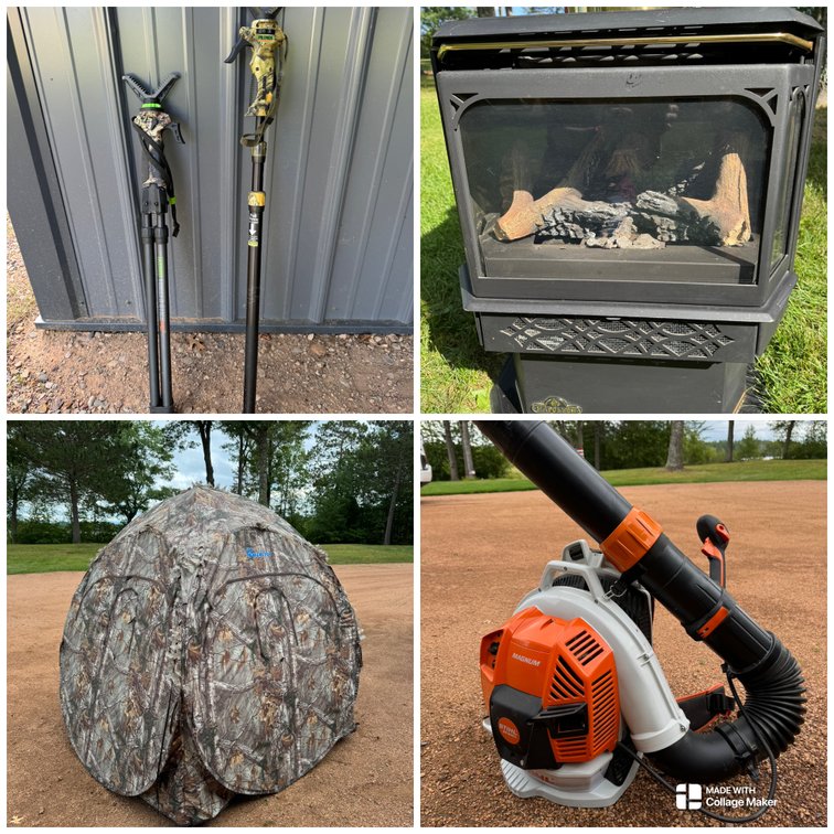 Image for Tomahawk, WI ** JD Backhoe, Zero Turn Mower, Tools, Guns, Trailer, Sporting Goods