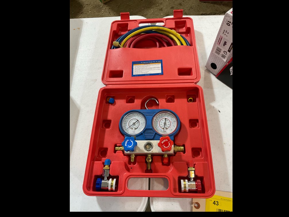 AC manifold gauge set
