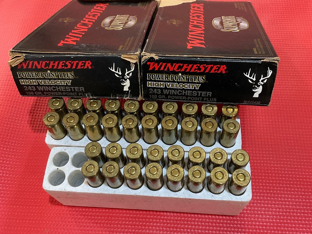 Winchester 243 ammo high velocity