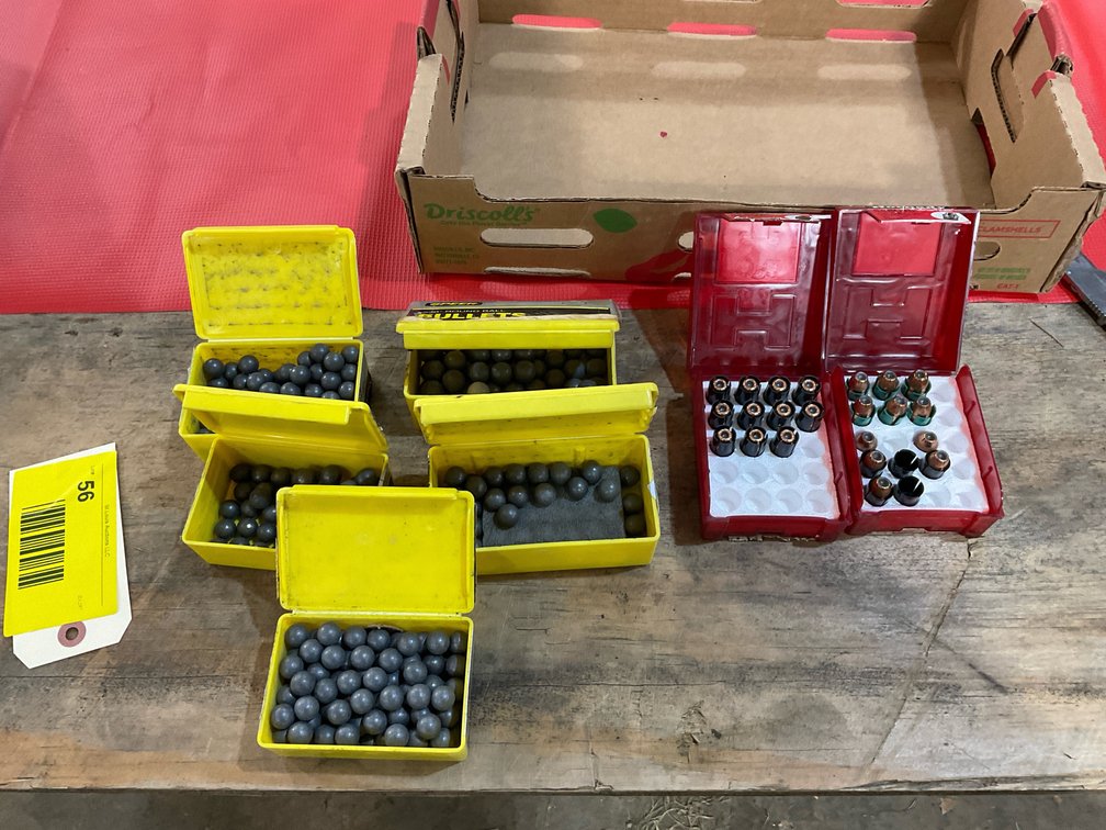 Sabot and Lead balls