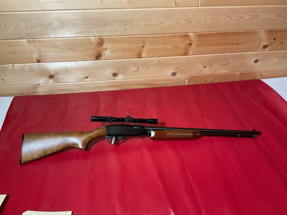 Remington model 572 rifle 22 cal.