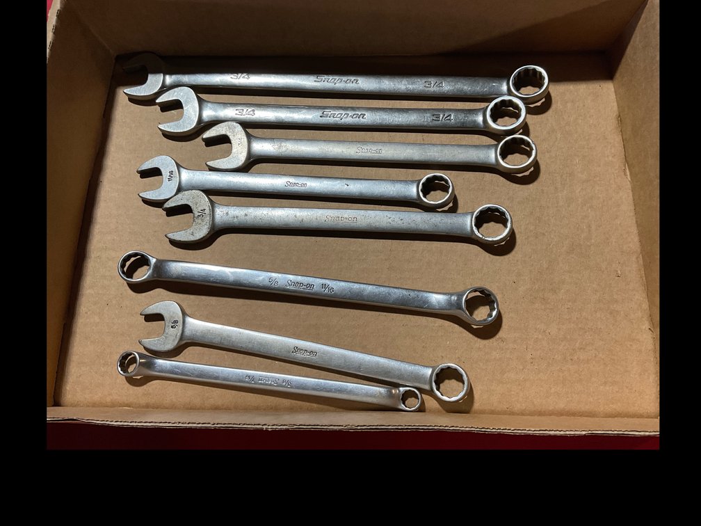 Snap-on standard wrenches