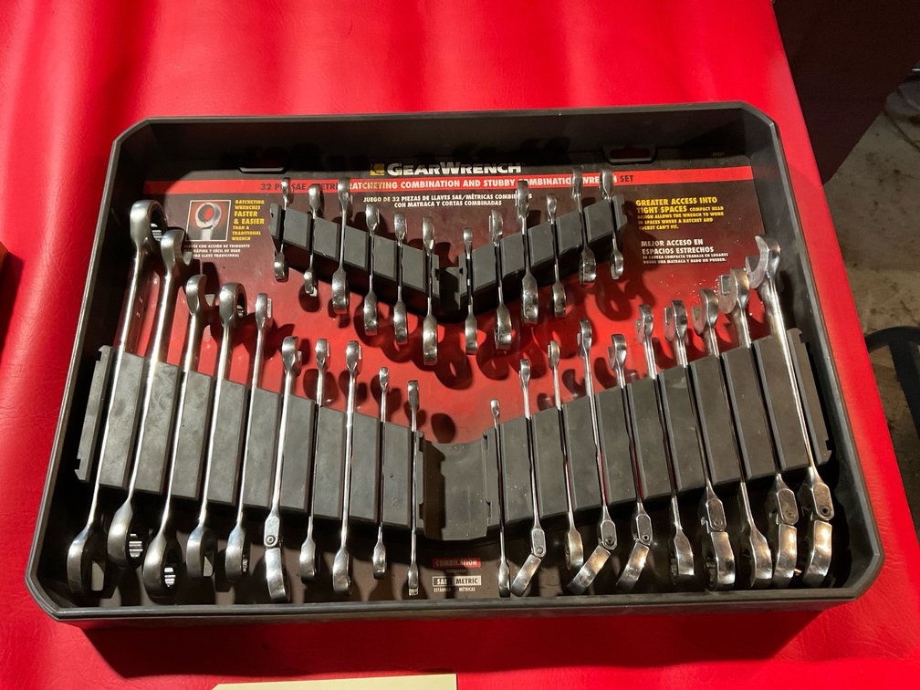 32 piece gear wrench set