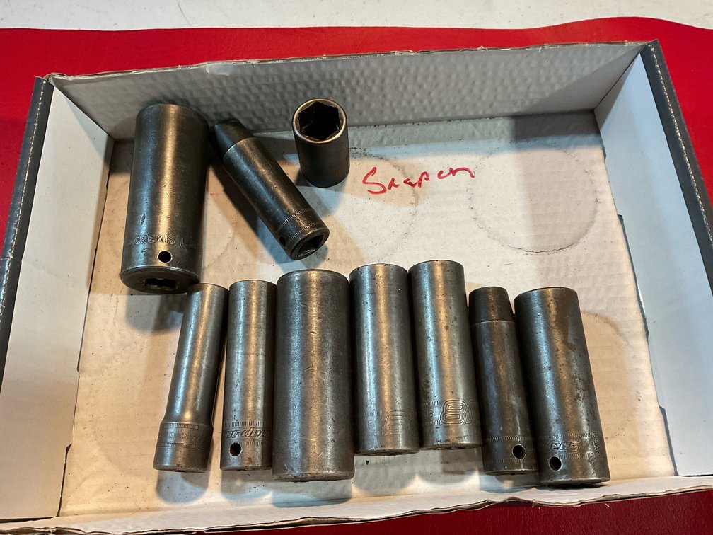 Snap-on impact sockets