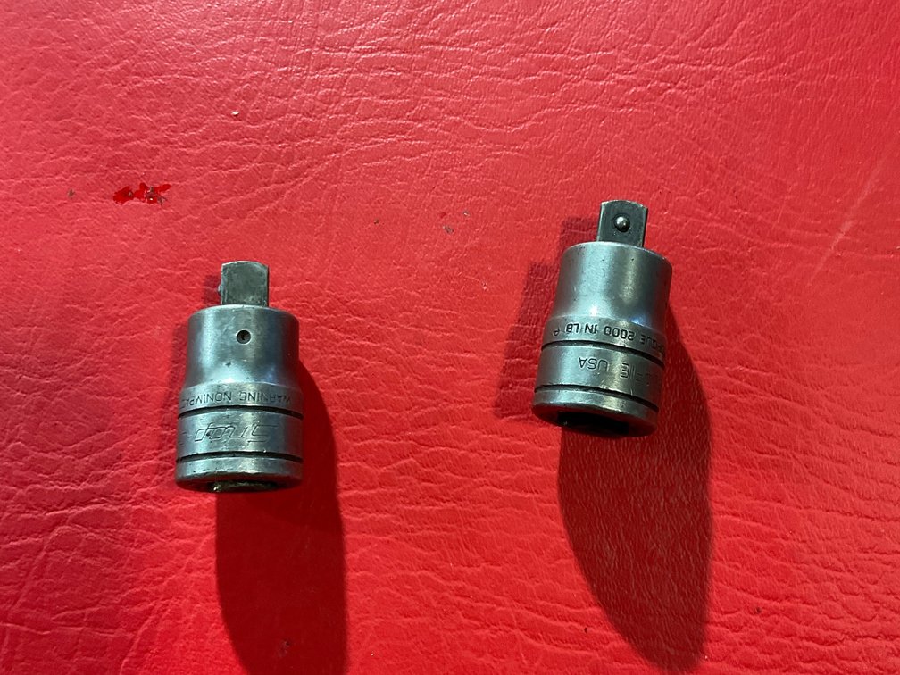 Snap-on 1/2 to 3/8 reducer sockets