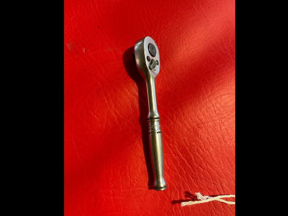 Snap-on ratchet 1/4 drive