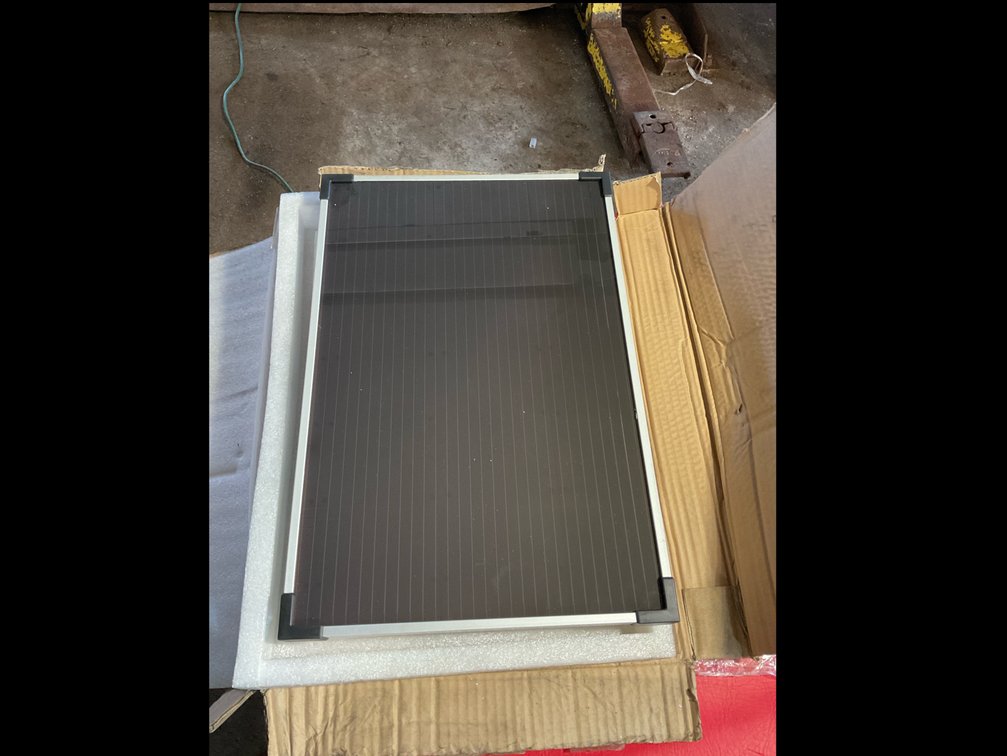 Brand new battery charger, solar panel