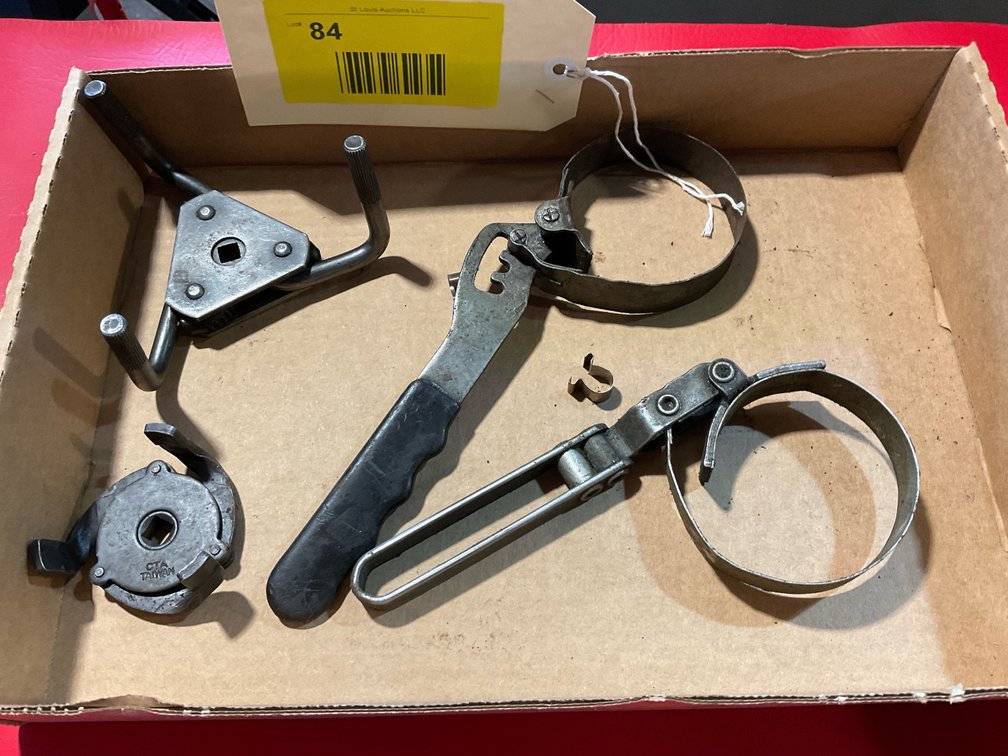 Miscellaneous oil filter, wrenches