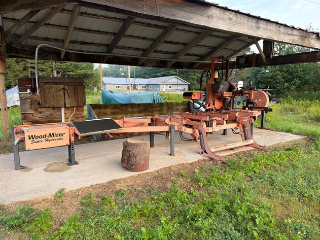 Image for Eagle River, WI *** Wood-Mizer Sawmill, Lumber, Bar Top Slabs, Complete Wood working Shop!